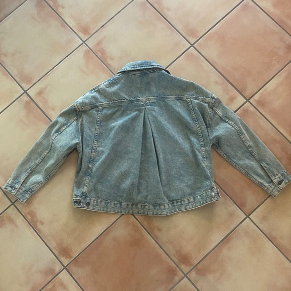 Free People Opal Swing Denim Jacket Size XS - Picture 5 of 8